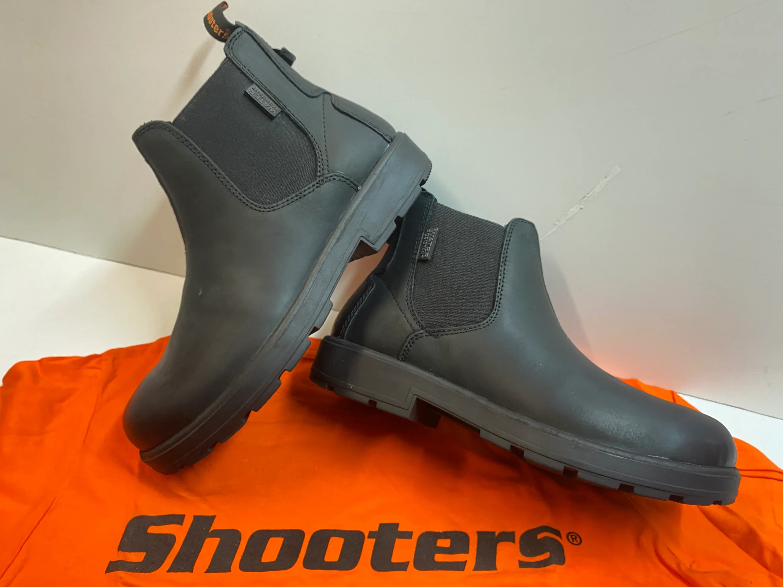 Shooters S3634-06 stivaletti chelsea uomo in pelle ingrassata - immagine 8