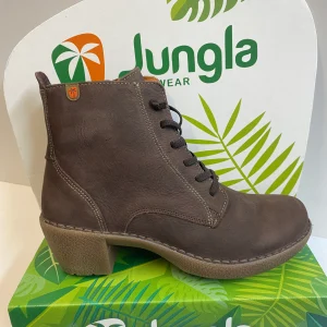 Jungla 7512 stivaletto donna allacciato in pelle