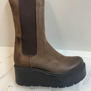 RShoes LUNA 4 stivali in nabuk moro