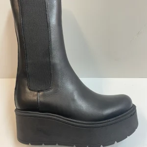 RShoes LUNA 4 stivale donna in pelle nero