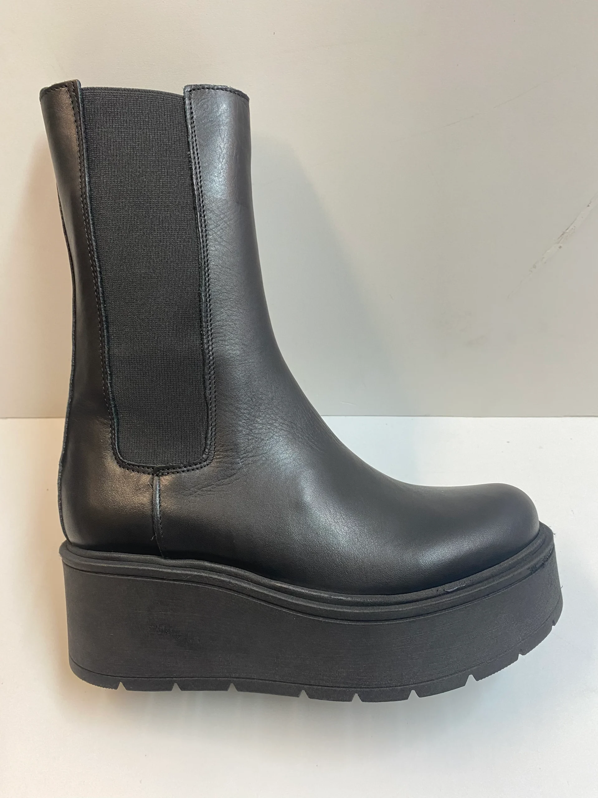 RShoes LUNA 4 stivale donna in pelle nero - immagine 2