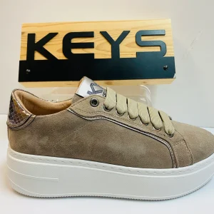 Keys K-9883C sneakers donna taupe