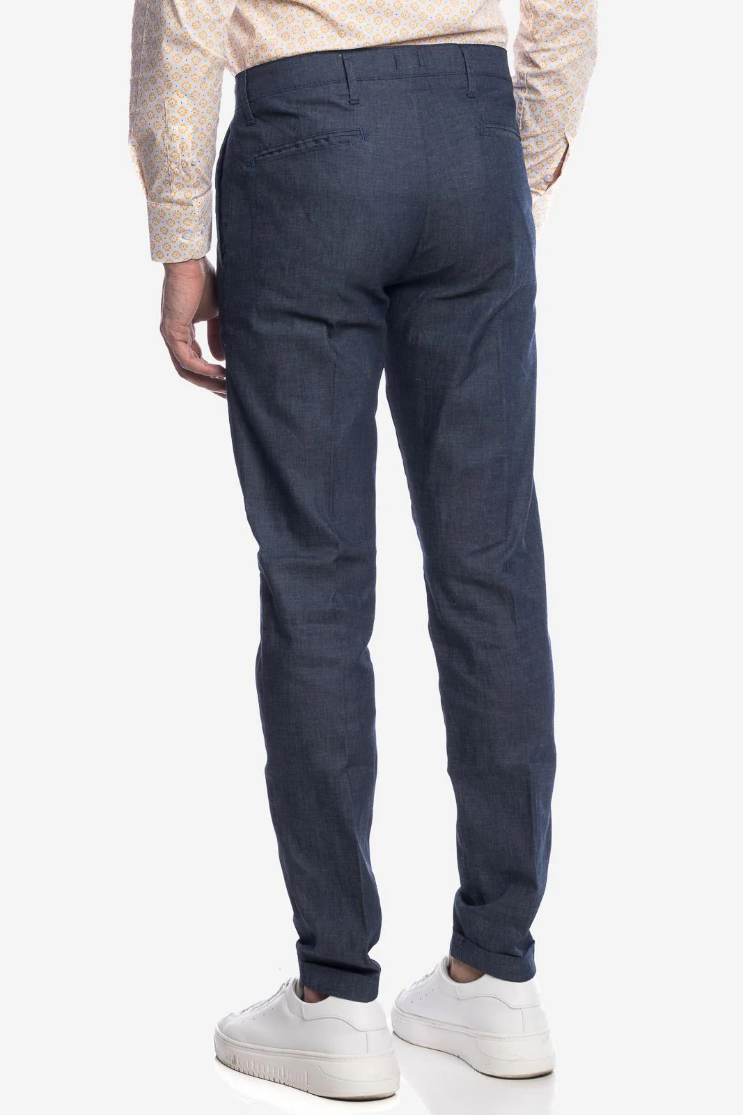 PANTALONE DI RASO COTONE FRESCO - immagine 4