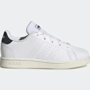 Scarpa Adidas da bambino jr modello Advantage bianco blu Art:GW6487