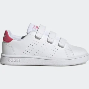 Scarpa Adidas bianca da bambina kid in pelle con strappo Art:GW6495