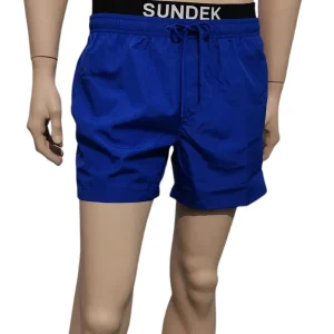 Boxer mare Sundek blu royal con elastico parlato