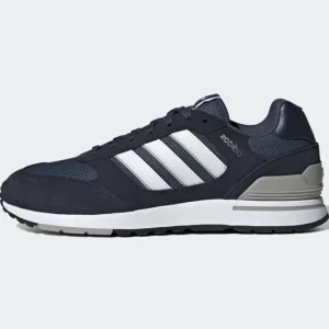 Scarpa Adidas da uomo Run 80s in camoscio e nylon blu/bianco art:GV7303