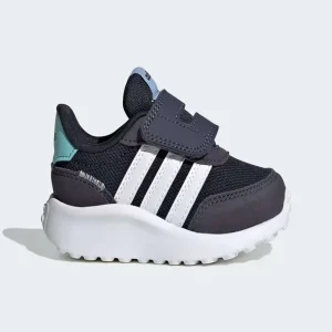 Sneakers Adidas da bambino infant Run 70S blu bianco con velcro Art:IG4892