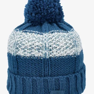 Cappello CMP jr in lana acrilica con fodera pile e pom-pom blu