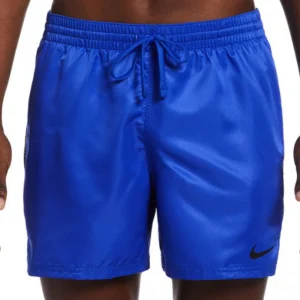 Boxer Mare Nike 5" con Tape lato print blu royal nero