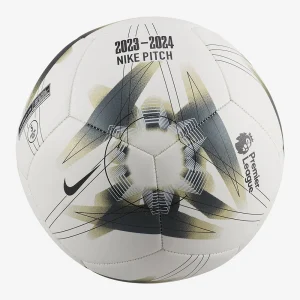 Pallone da Calcio Nike Pitch 2023-2024 bianco nero oro