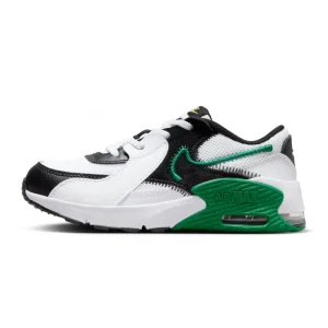 Sneakers Nike bambino Ps Air Max Excee bianco nero verde