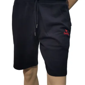 Bermuda Smithy'S Basic in felpa garzata blu