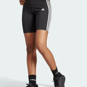 Ciclista Adidas 3 strisce nero