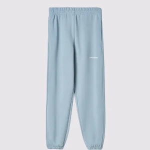 Pantalone in Felpa Basico con Elastico al Fondo Azzurro Hinnominate