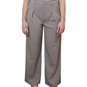 Pantalone CalvinKlein sabbia a palazzo con pence 224849