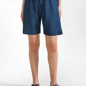 Bermuda Deha Wide Leg in Denim Lyocell Blu A00798-60151