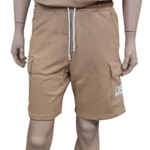 Bermuda DropSeason2 Biscotto Cargo con Logo Basic 25269