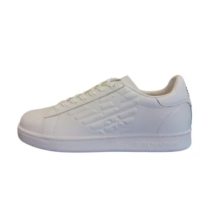 Sneakers EA7 Classic in Ecopelle Bianca X8X001-00001