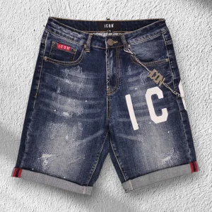 Bermuda Jeans ICON in Denim Blu D013