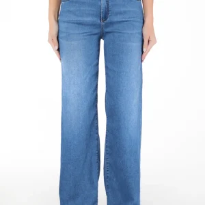 Jeans Liu Jo Sport in Denim Chiaro Strech Largo TA5305-77776