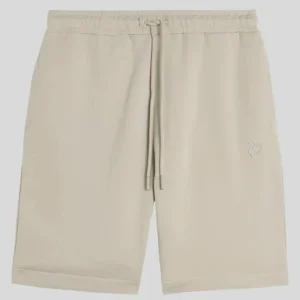 Short Lyle&Scott Superfine Sweat in Felpa Garzata Leggera Sabbia ML2254TON-W870