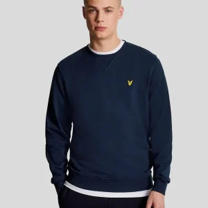Felpa Lyle&Scott Crew Neck Girocollo Navy ML424VOG-Z99