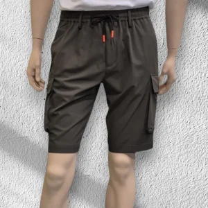 Bermuda Markup Cargo in Spandex Militare MK895240