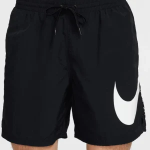Pantaloncino Mare Nike Swim Breaker 7" Nero con Big Logo NESSF508-001
