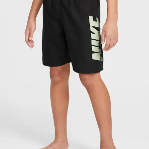 Boxer Mare Nike Jr 7" Scritta Big Nero NESSF790-001