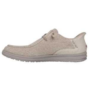Skechers Slip Ins Relaxed Fit in Tela Sabbia 210959 TPE