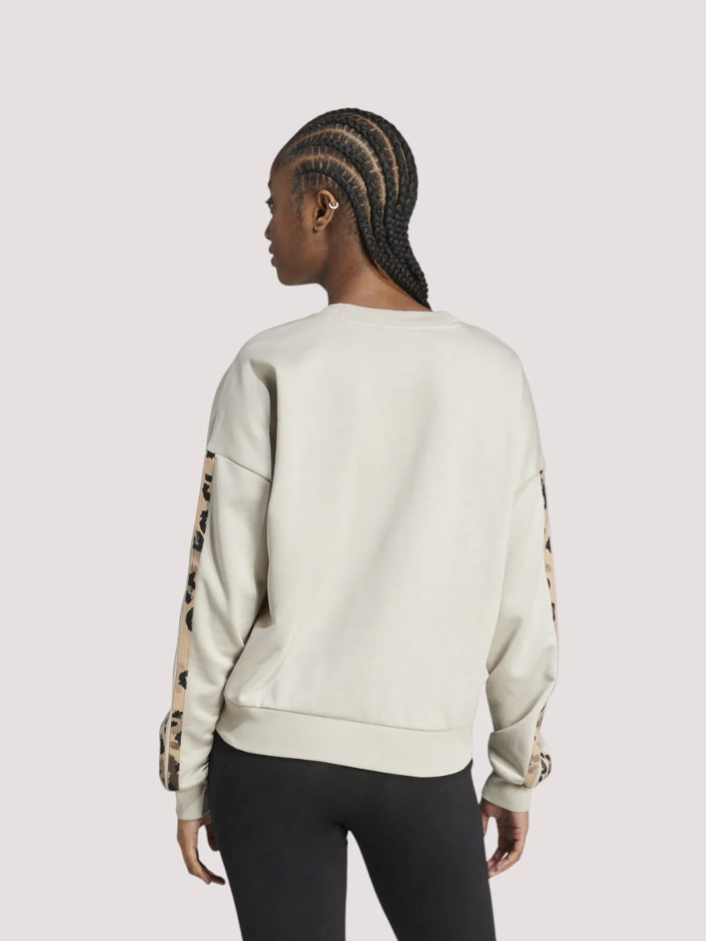 Felpa Adidas Girocollo con 3S Animalier JM1836 - immagine 3