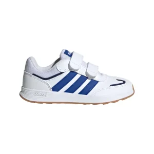 Sneakers Adidas Kid Tensaur Switch Velcro Bianco Azzurro JH9255