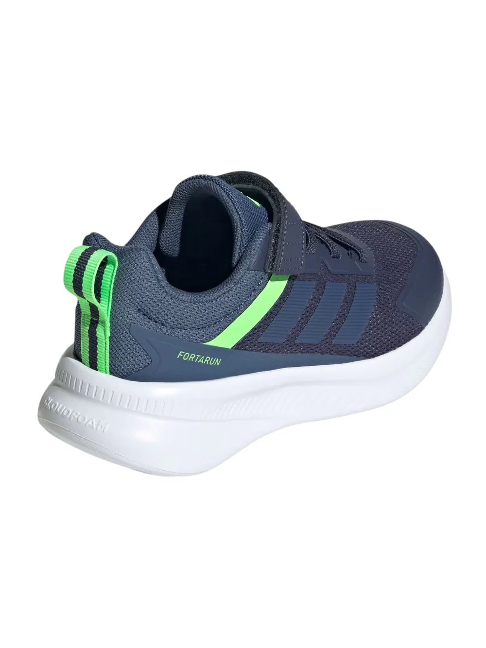 Sneakers Adidas Kid FortaRun 4.0 Blu Verde JQ5199 - immagine 4