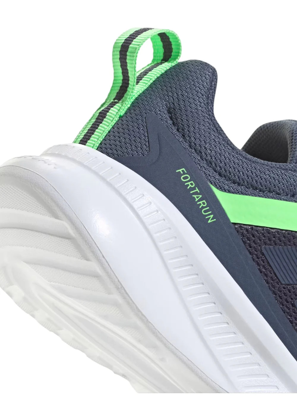 Sneakers Adidas Kid FortaRun 4.0 Blu Verde JQ5199 - immagine 9