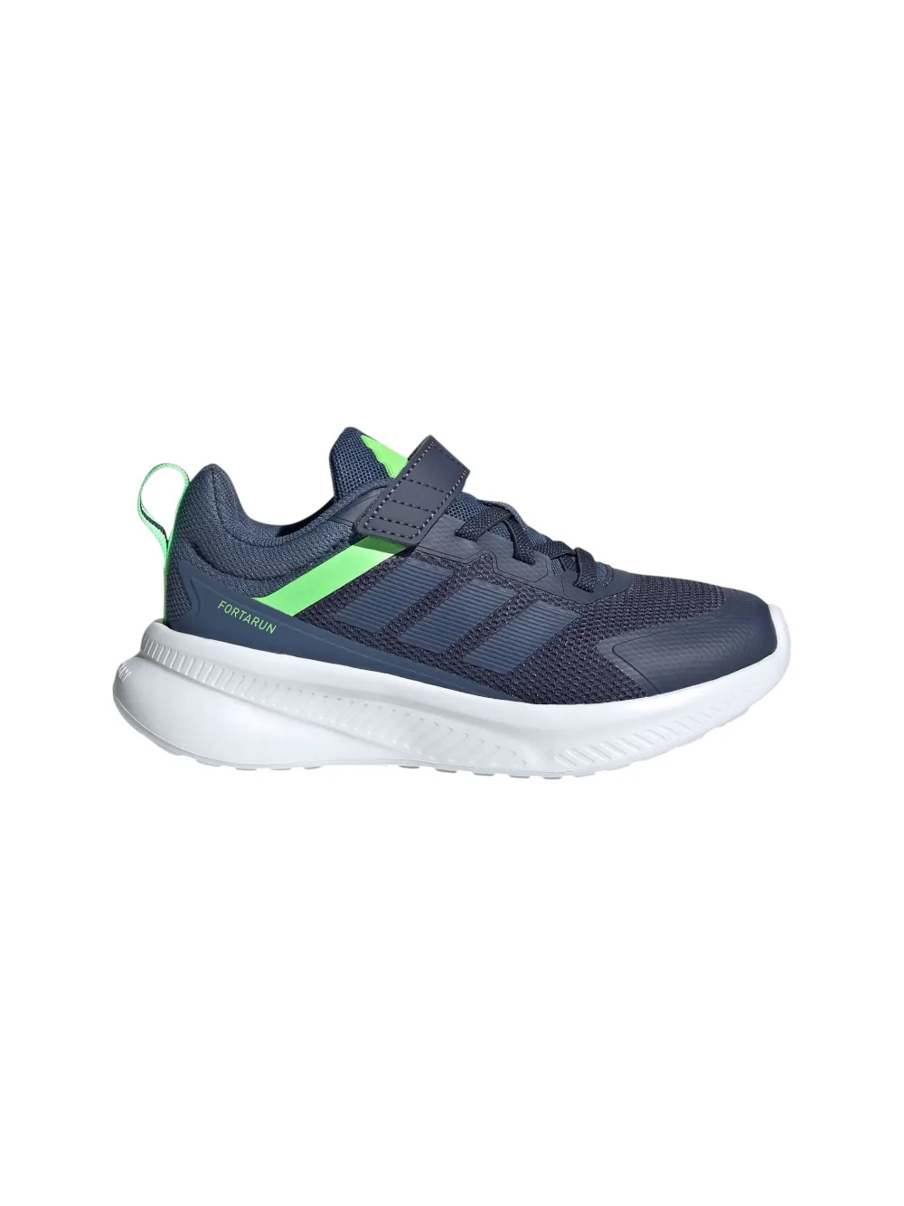 Sneakers Adidas Kid FortaRun 4.0 Blu Verde JQ5199 - immagine 2