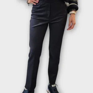 Pantalone Bagarry in Punto Milano Diagonale Blu 4153-157