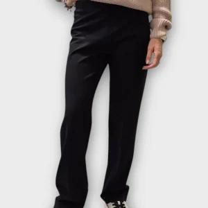 Pantalone Bagarry in Punto Milano Nero a Trombetta 4159-01