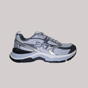 Sneaker EA7 Predator Grigio Argento X8X249-MZ222