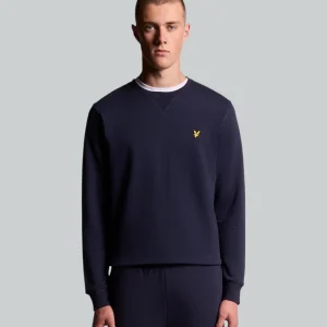 Felpa Lyle&Scott Basic Girocollo Invernale ML1131 Blu