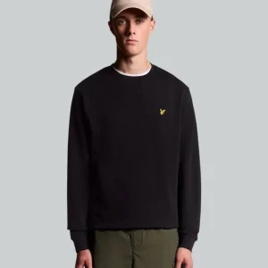Felpa Lyle&Scott Basic Girocollo Invernale ML1131 Nero