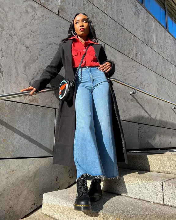 Dr Martens stivali platform bex black - immagine 6