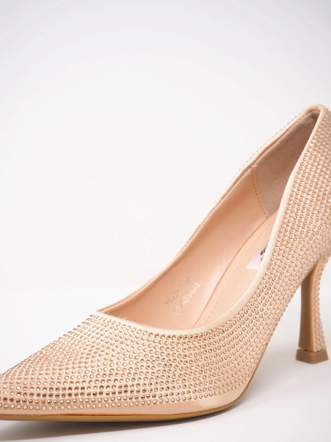 Décolleté di strass con tacco medio - immagine 9