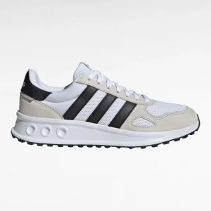 Sneakers Adidas Run 84 in Camoscio e Mesh Avorio/Nero IH8612