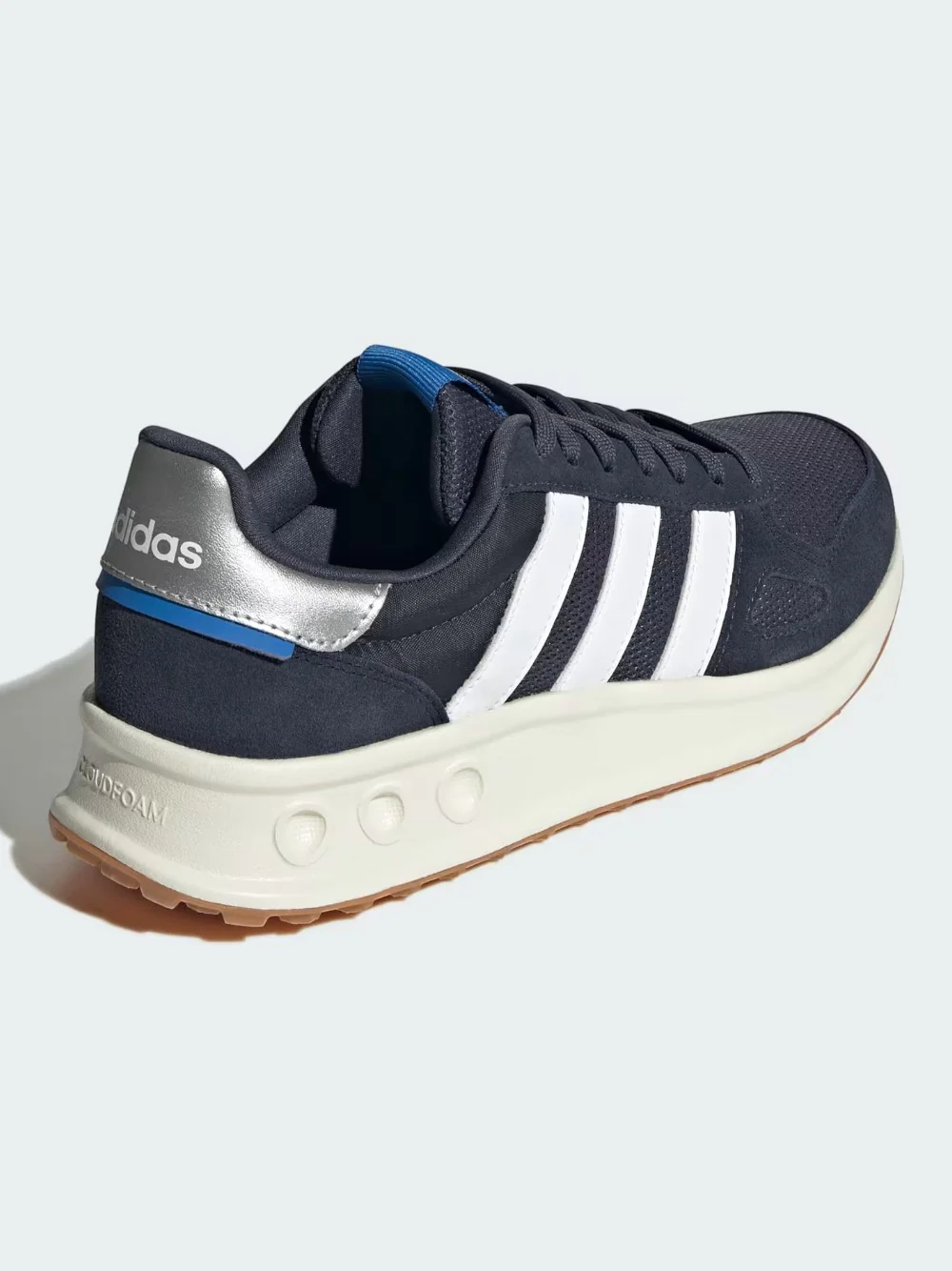 Sneakers Adidas Run 84 in Camoscio e Mesh Blu/Bianco IH8614 - immagine 4