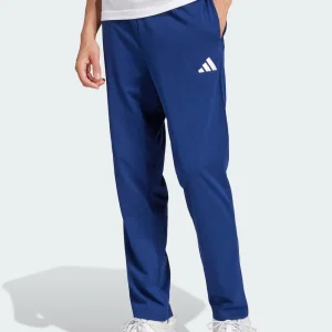 Pantalone Adidas Essential in Jersey Leggero Blu JF1108