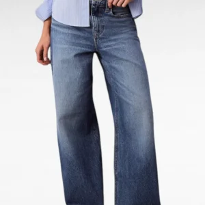 Jeans Calvin Klein Wide Leg in Denim Blu Delavé LV047E701G-2PU
