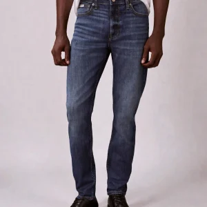 Jeans Calvin Klein Slim Taper Dark Irving Blu LV04RE779G-Q8D