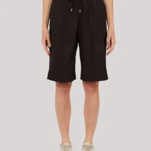 Bermuda Liu Jo in Misto Cotone Stretch Marrone TA6289-1015