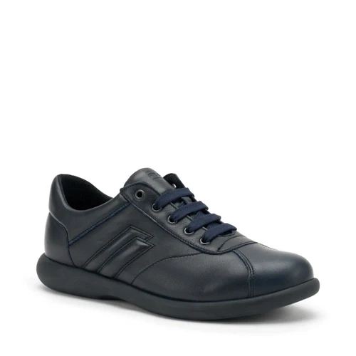 Frau 27N3 sneakers casual in pelle nero - immagine 3